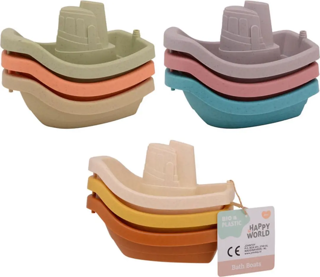 3 happy world bio plastic badbootjes