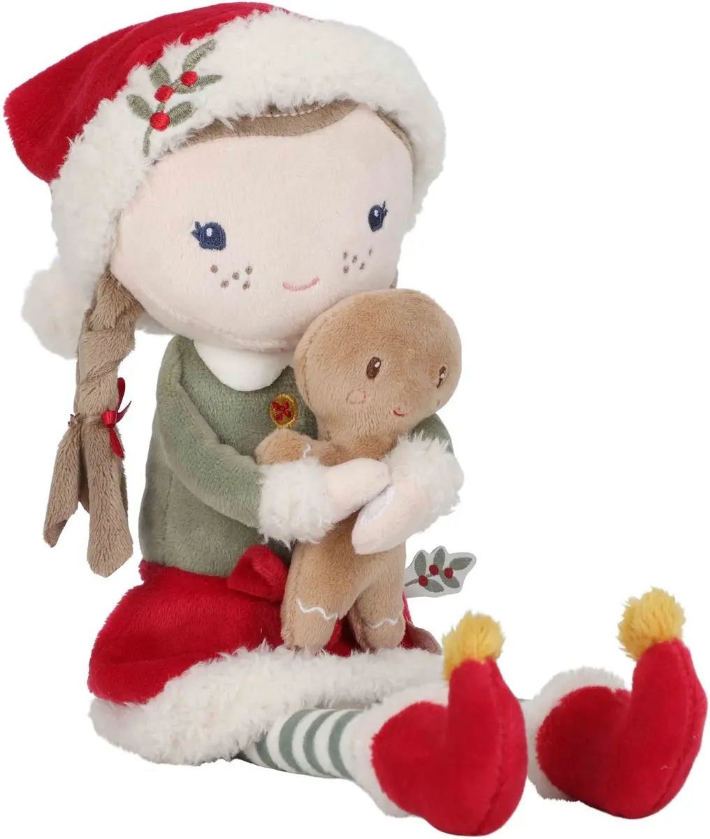 Little Dutch Kerstpop 35cm - Roze - afbeelding 3 van 6