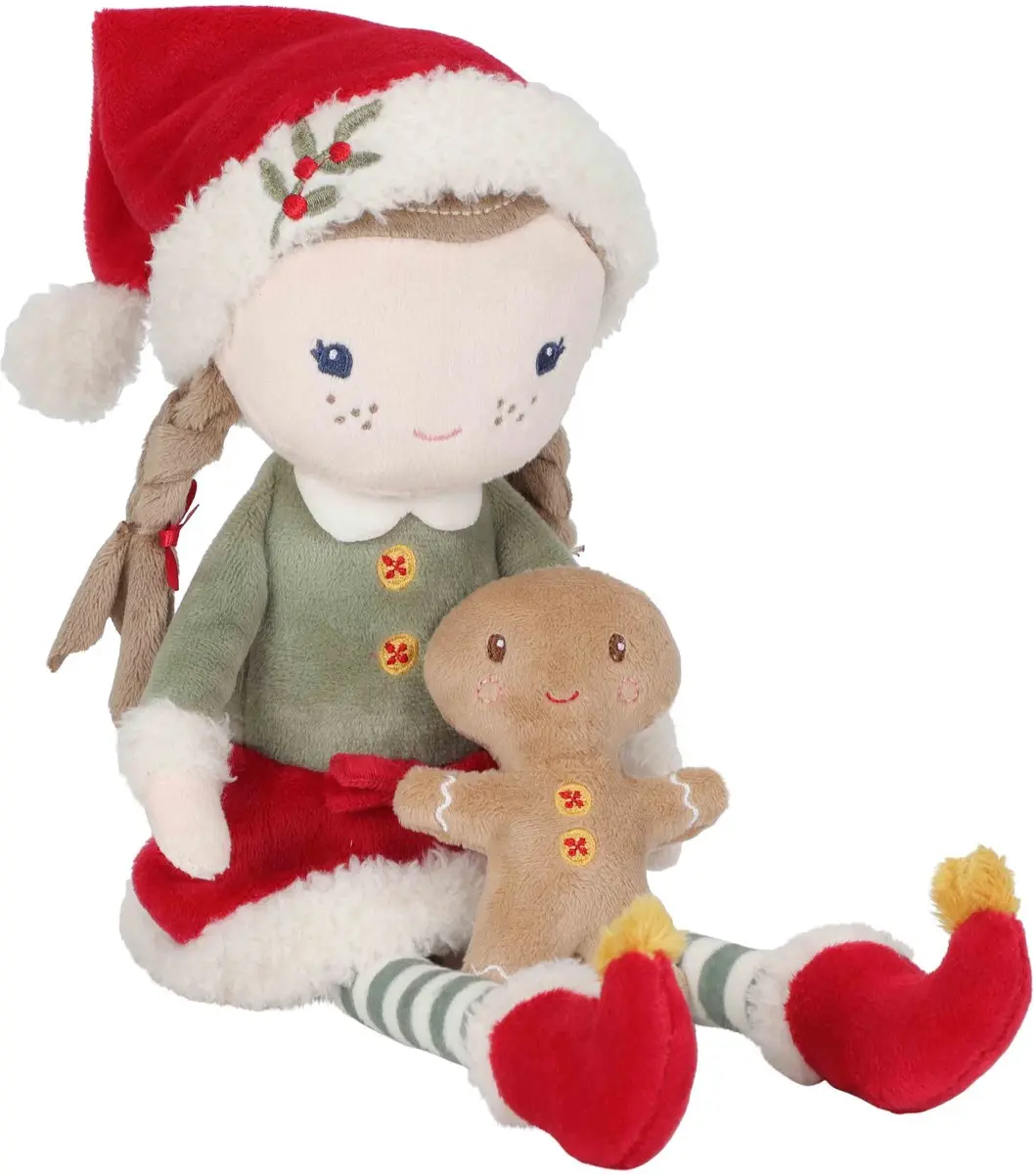 Little Dutch Kerstpop 35cm - Roze - afbeelding 4 van 6