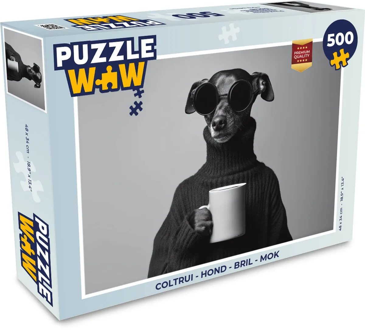 PuzzleWow Legpuzzel 500 Stuks
