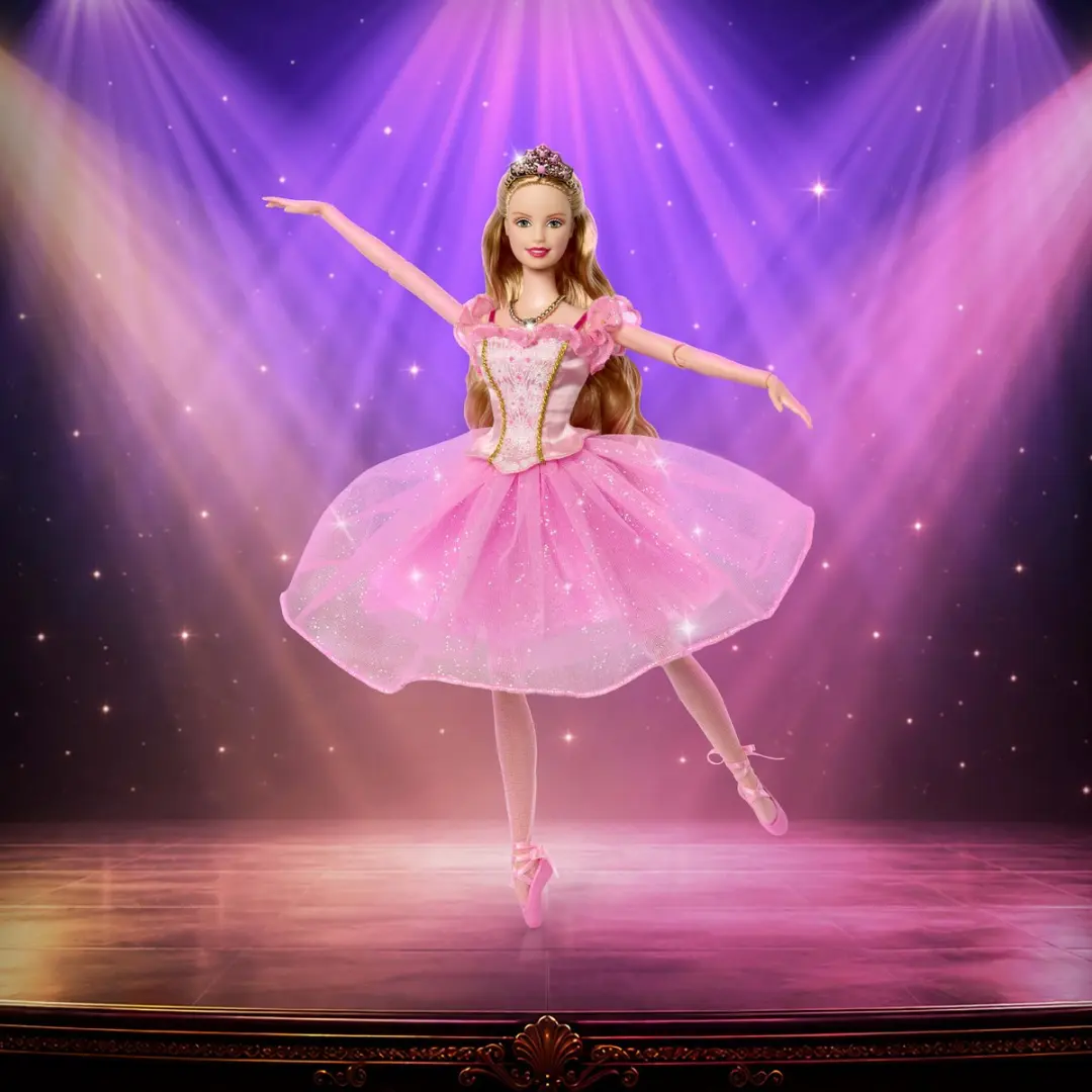 Mattel Barbie Clara Nutcracker 25th Anniversary Poppen - MATTJJY15 - Multicolor - afbeelding 4 van 6