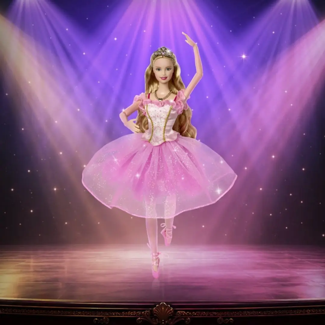 Mattel Barbie Clara Nutcracker 25th Anniversary Poppen - MATTJJY15 - Multicolor - afbeelding 6 van 6
