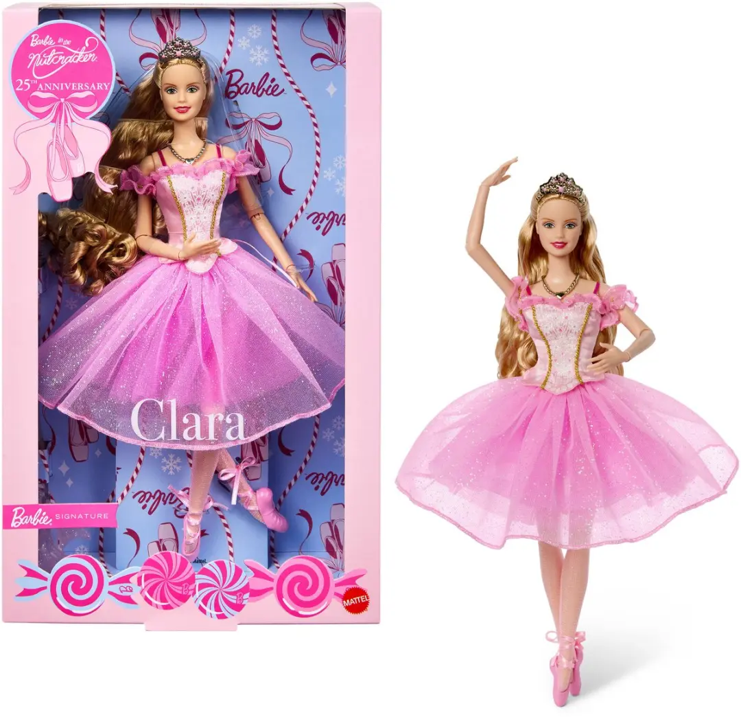 Mattel Barbie Clara Nutcracker 25th Anniversary Poppen