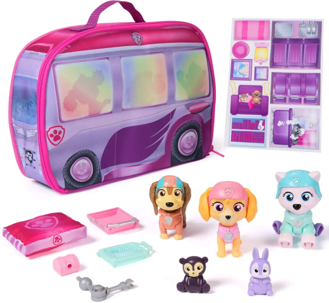 PAW Patrol Speelfigurenset Skye Everest Liberty Camper 6074035