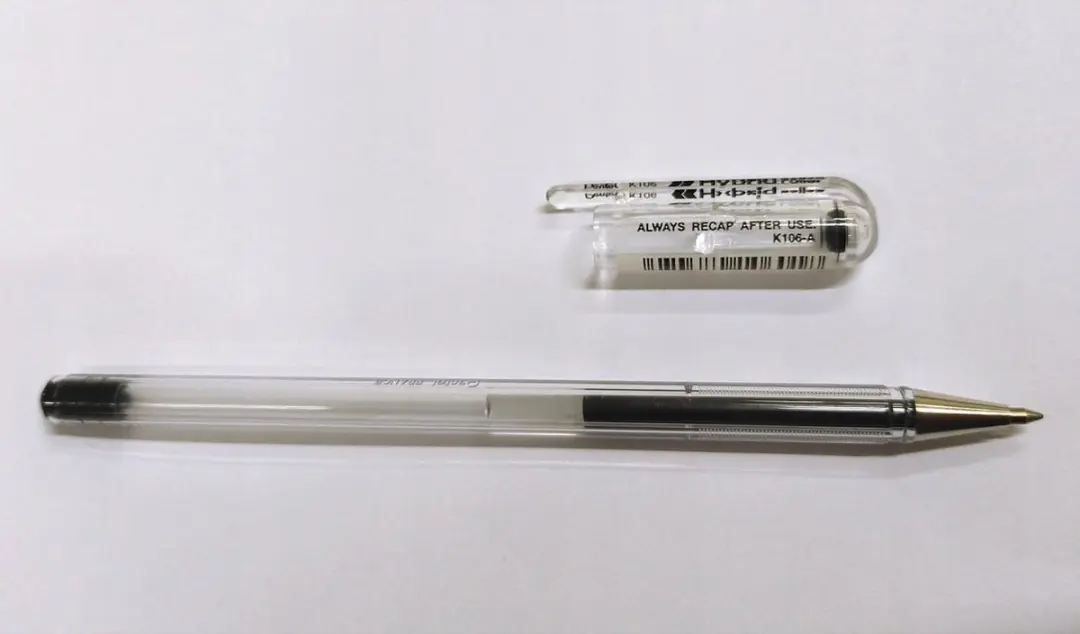 Pentel Hybrid K106 Gelpen Zwart