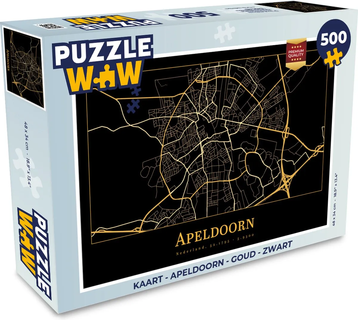 PuzzleWow Apeldoorn Legpuzzel 500 Stuks