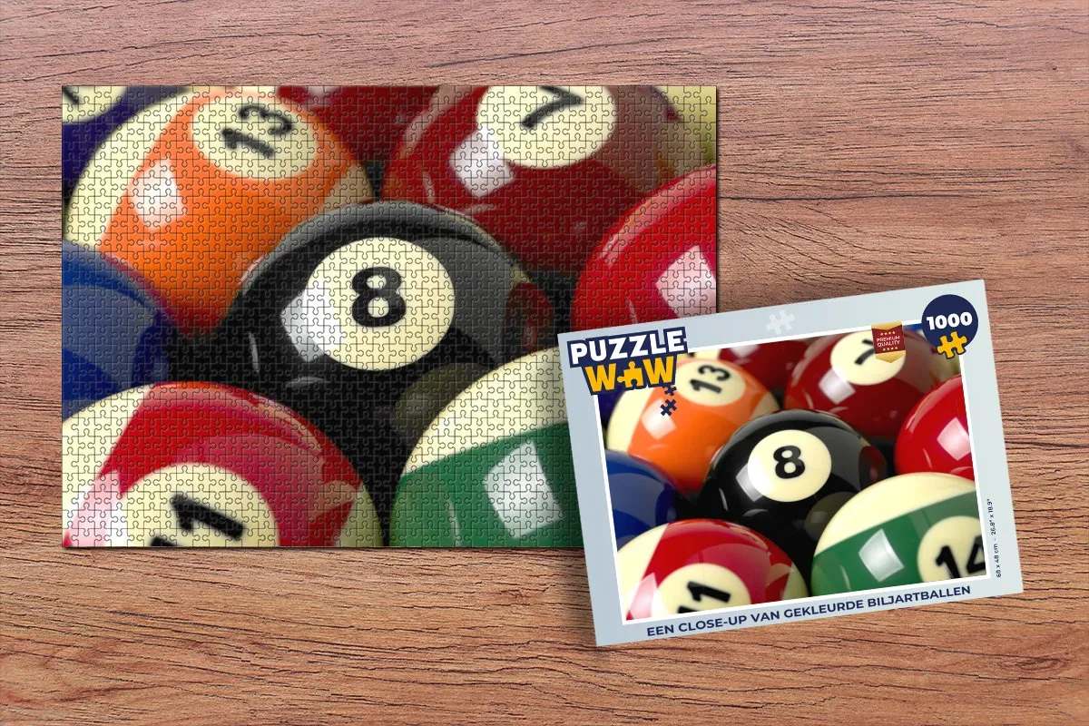 PuzzleWow Legpuzzel 1000 Stuks Multicolor - 6017000546500