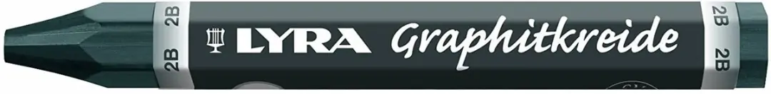 Lyra Grafietkrijt 2B Zwart