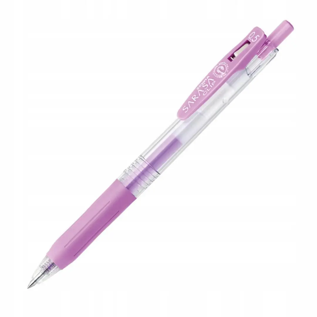Zebra Sarasa Clip Gelpen 0.5 Milk Paars