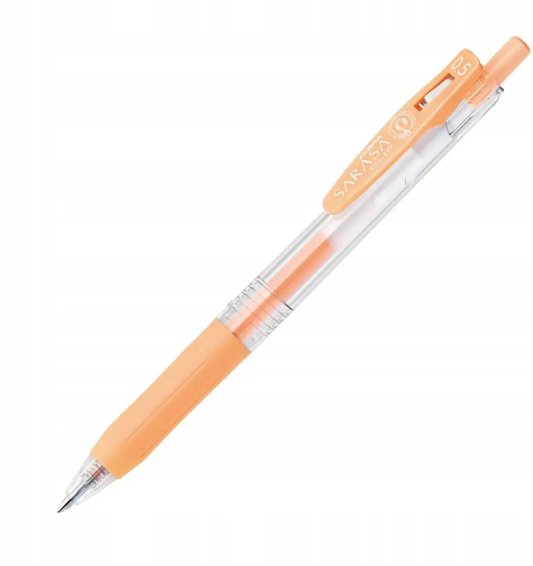 Zebra Sarasa Clip Gelpen 0,5 mm Pastel Oranje