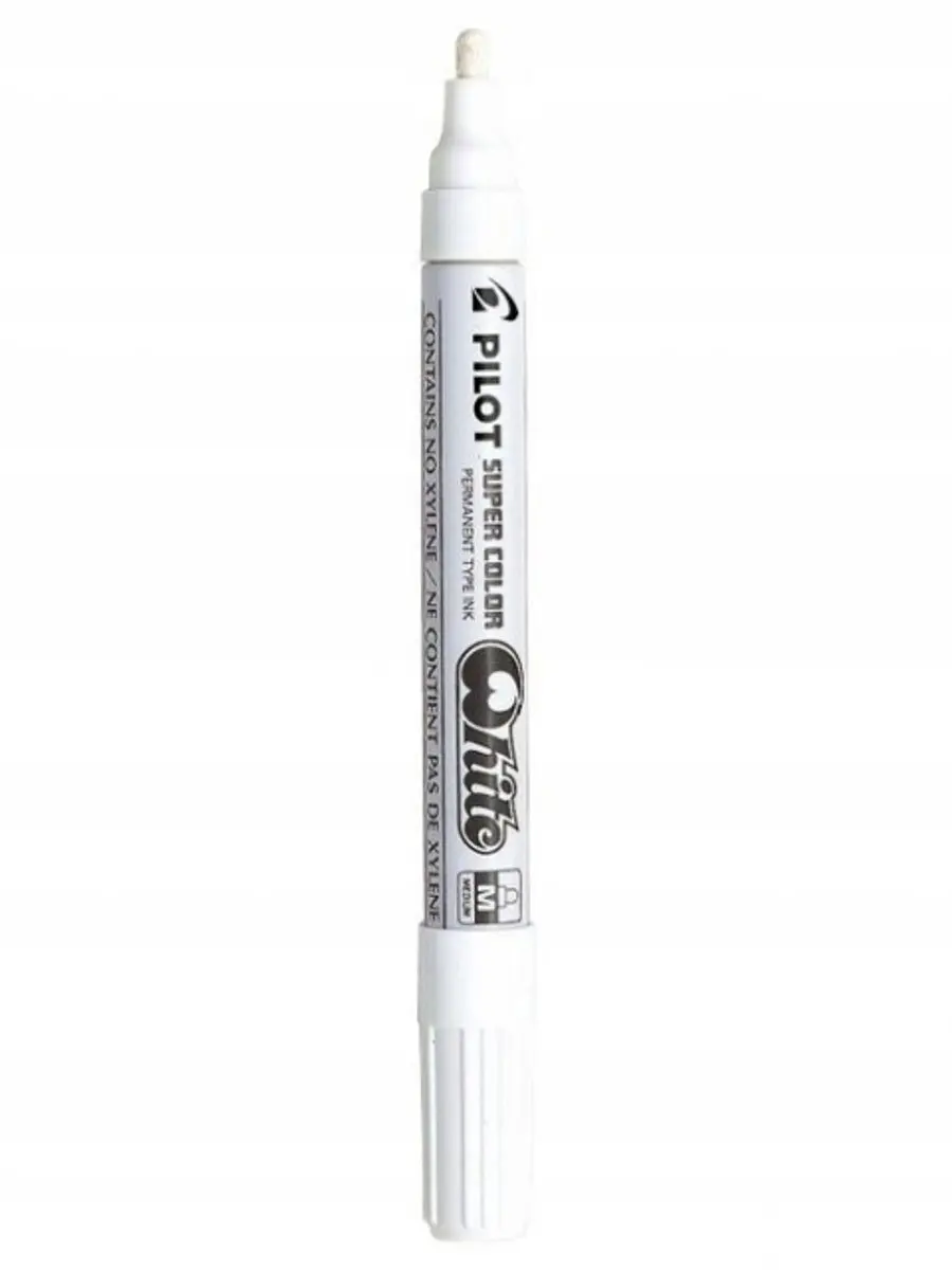 Pilot Super Color Marker Oil Base Wit