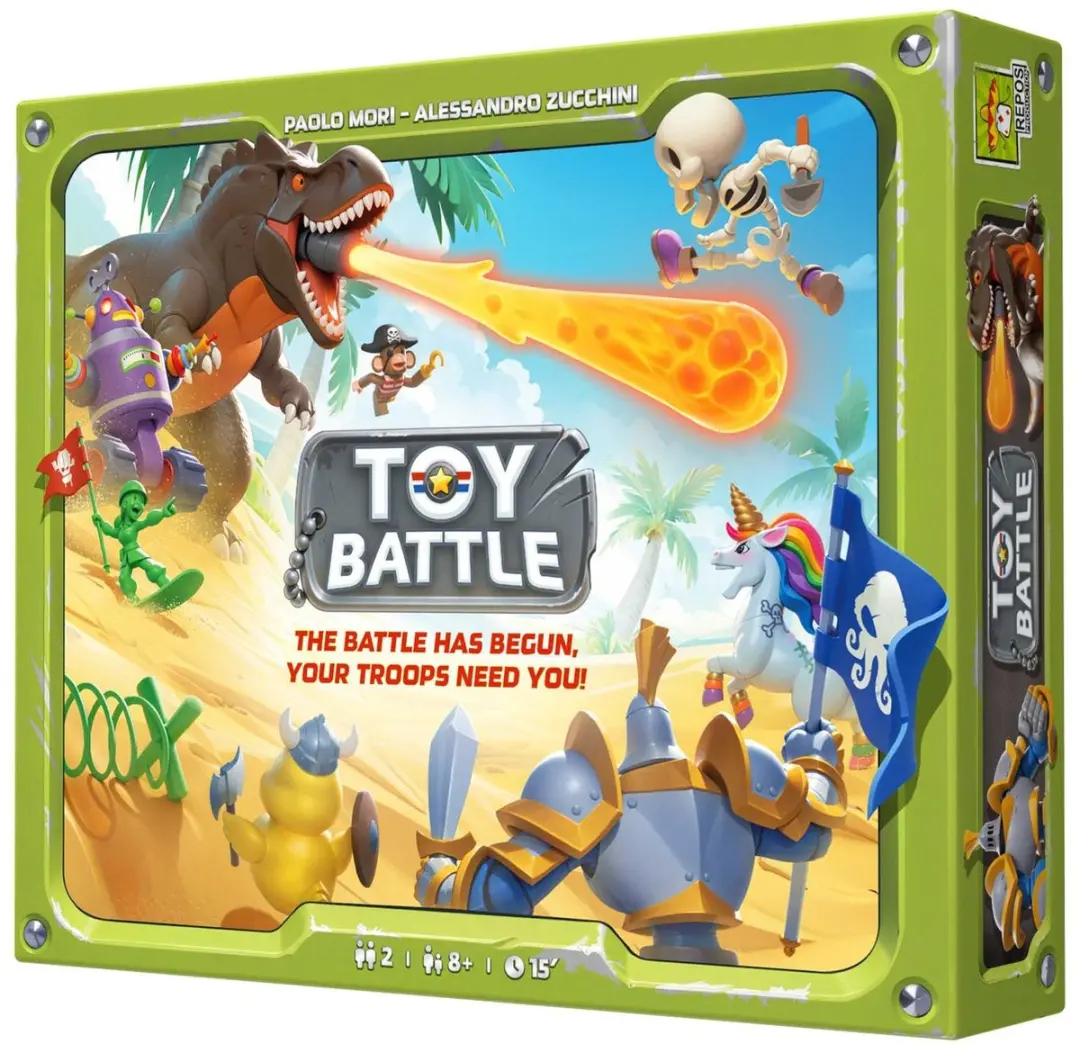 Asmodee Toy Battle Bordspel REPTOYEN01 - 2 Spelers
