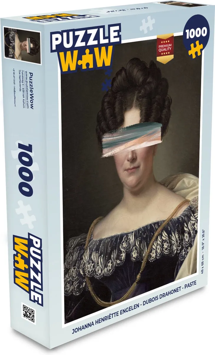 PuzzleWow Johanna Henriëtte Engelen - Dubois Drahonet Legpuzzel 1000 Stuks - Multicolor