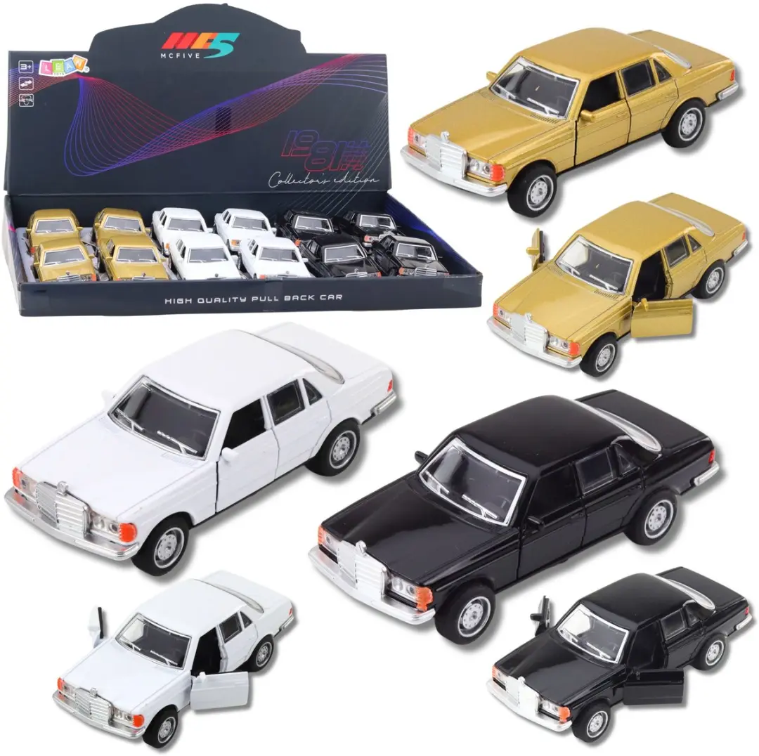 Klassieke auto Metaal Gemotoriseerde Lichten Geluiden Opening Deuren Mix