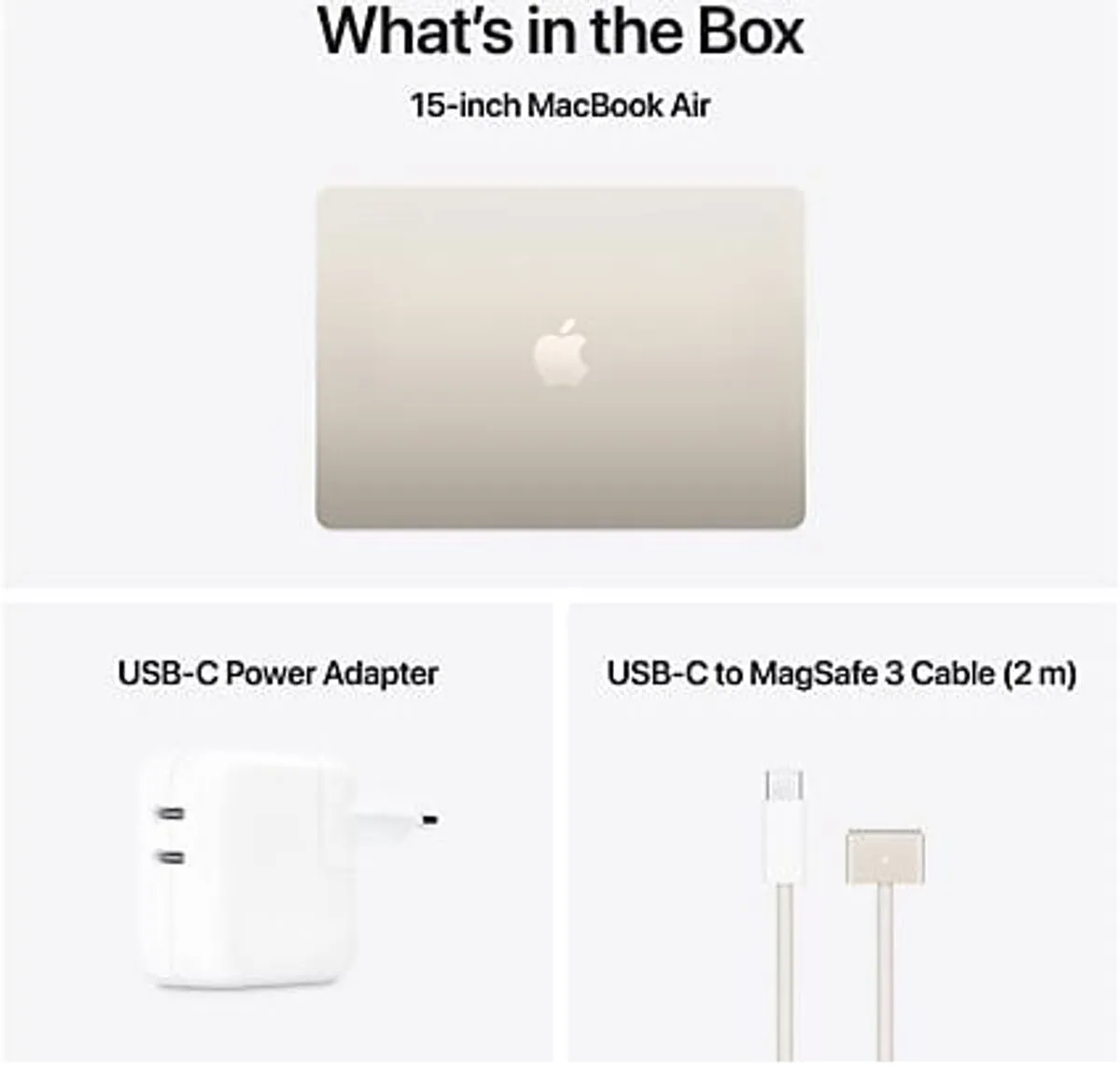 Apple MacBook Air (2025) 15 - M4 - 24 GB - 512 GB - Sterrenlicht