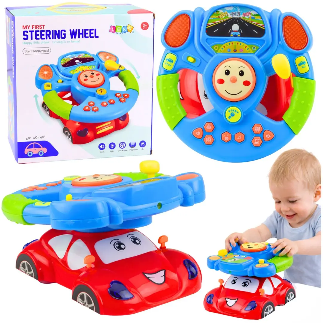 Lean Toys Muzikale Stuurwielsimulator