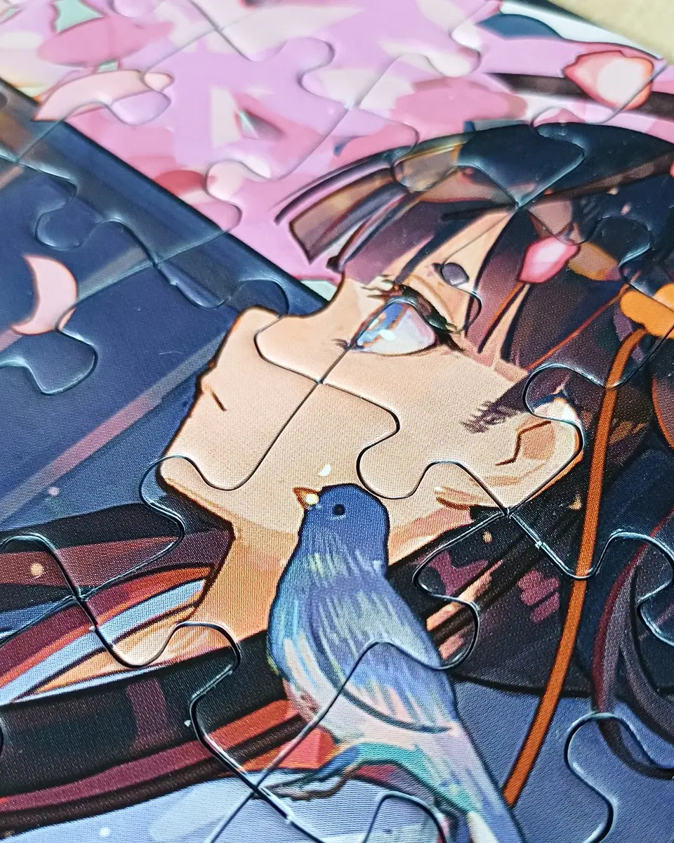 Tactic Anime Meisje Puzzle 200 Stuks - Paars
