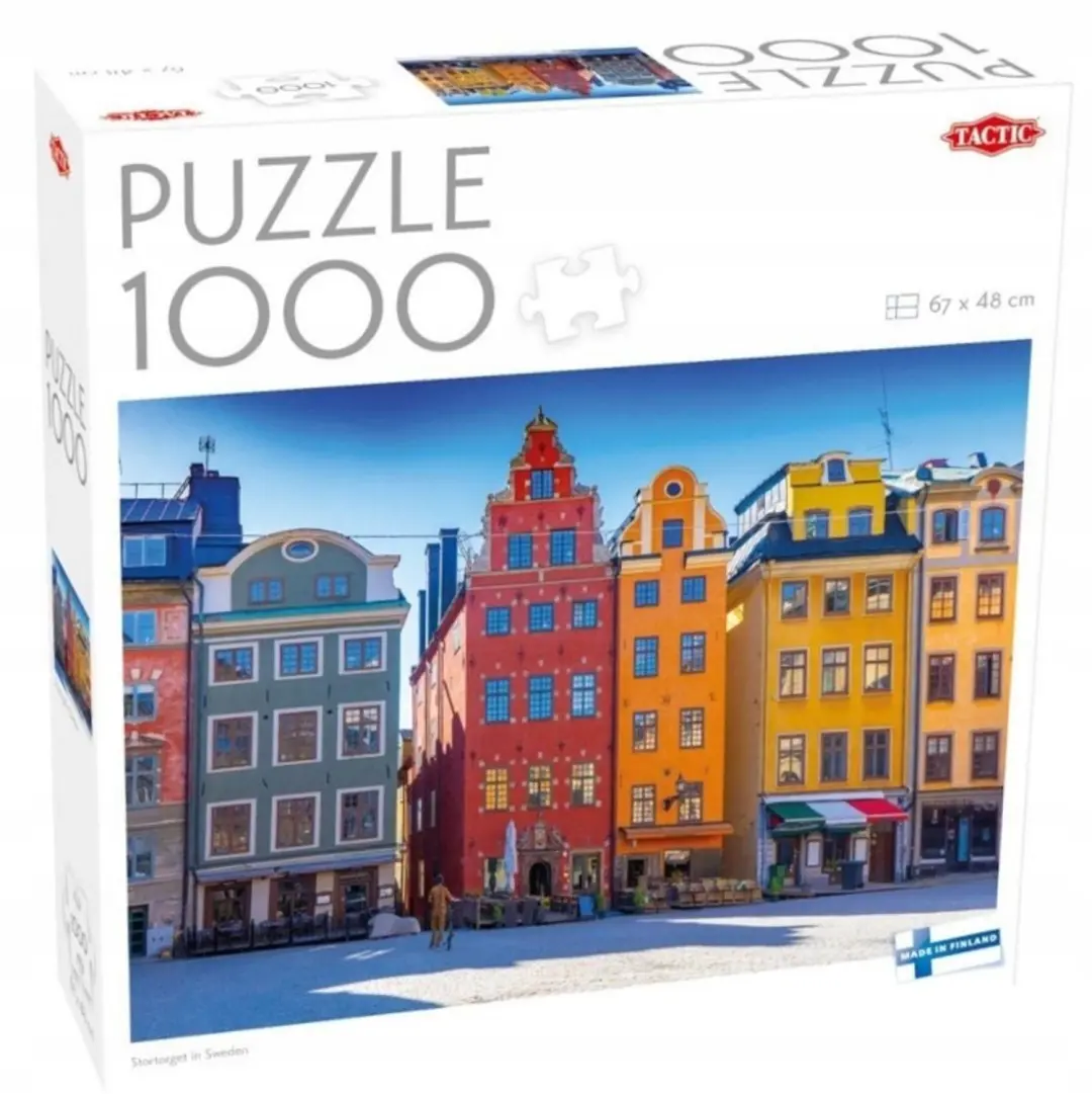 Tactic Puzzel 1000 Stukken Stortorget in Zweden