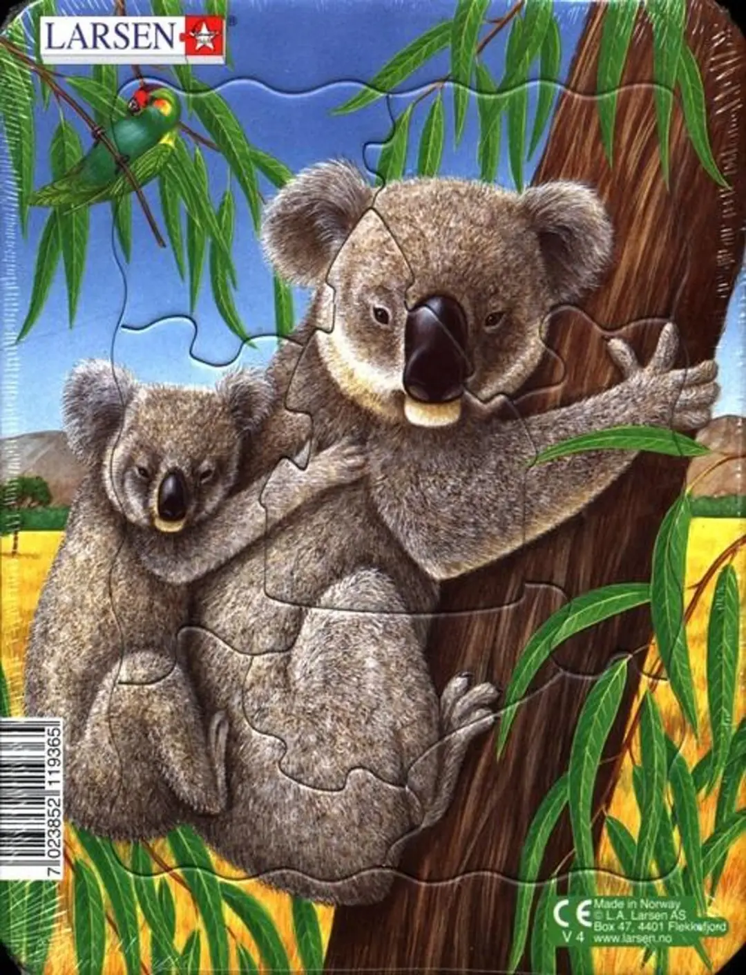 Cobble Hill Wilde Dieren Mini Puzzel