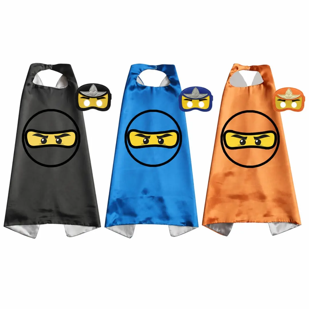 Jobber Toys Ninja capes met maskers