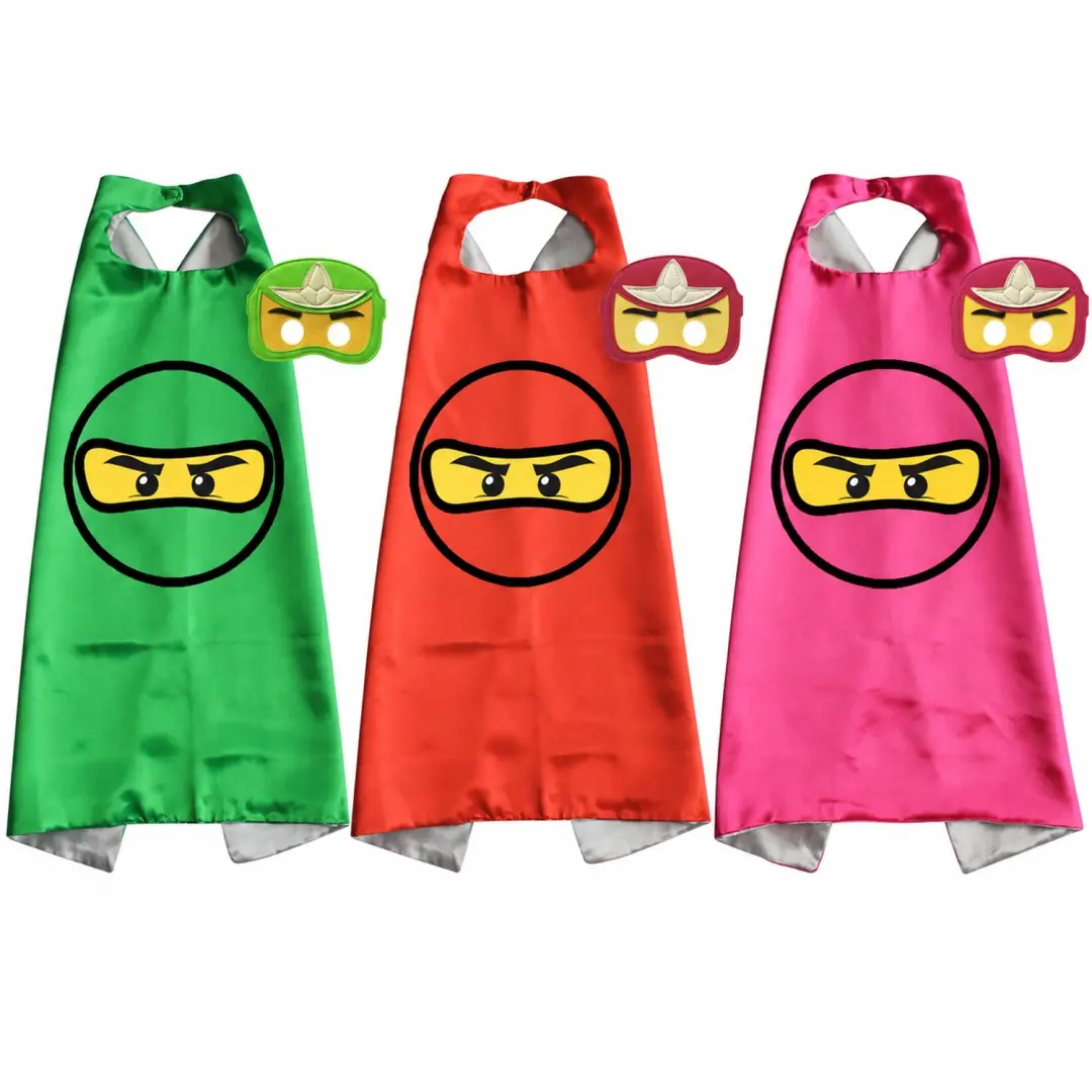 Jobber Toys Ninja capes met maskers