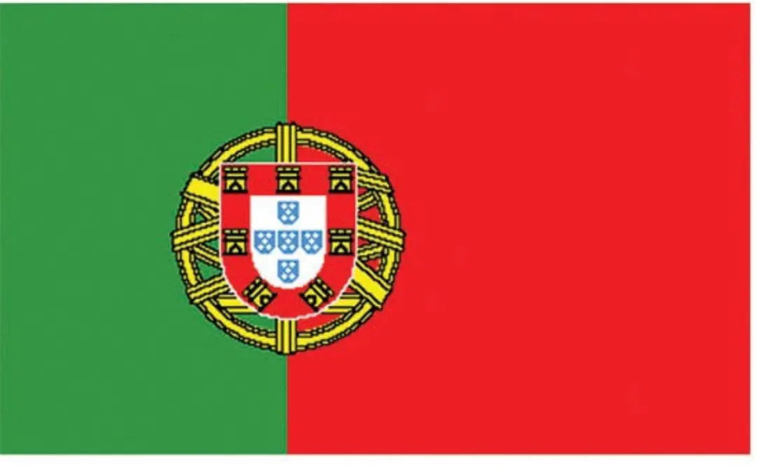 Portugese vlag 90cm x 150cm
