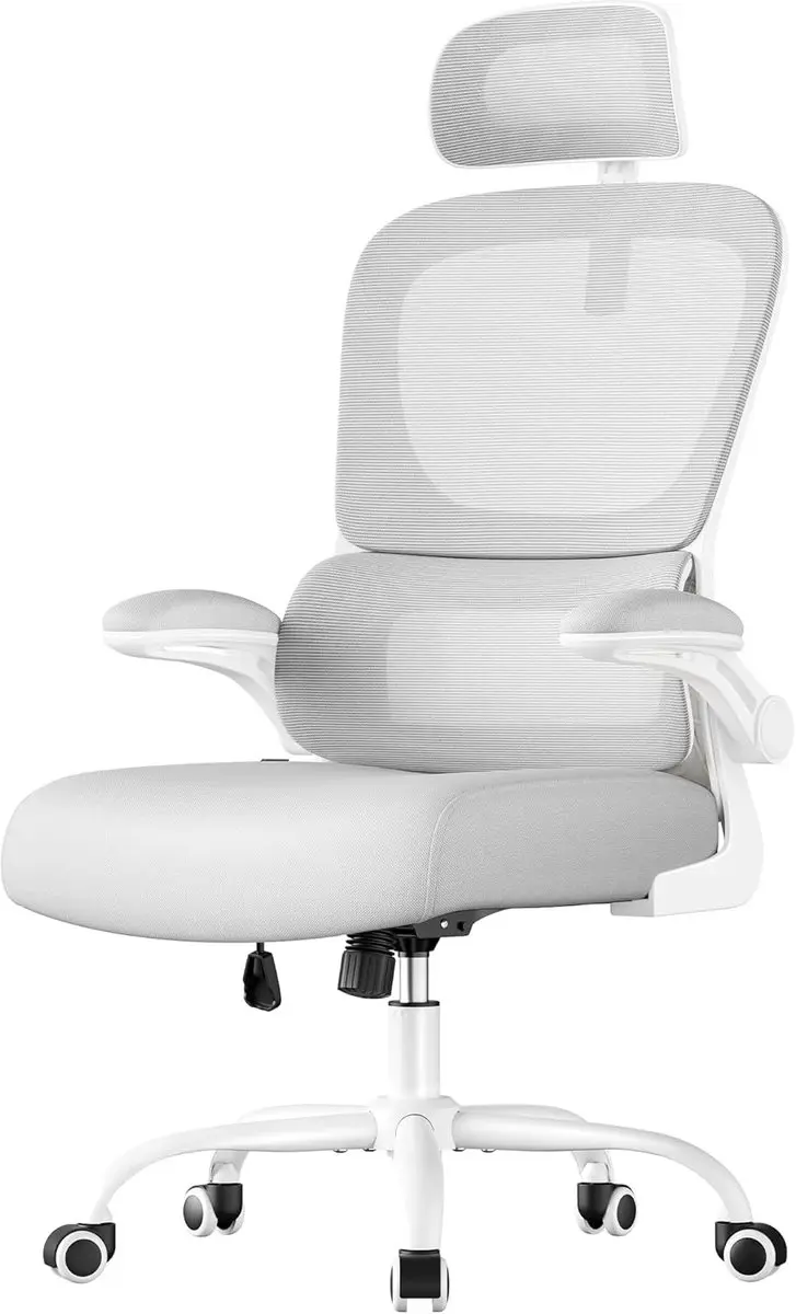 Songmics OBN041G01 Ergonomische Mesh Bureaustoel