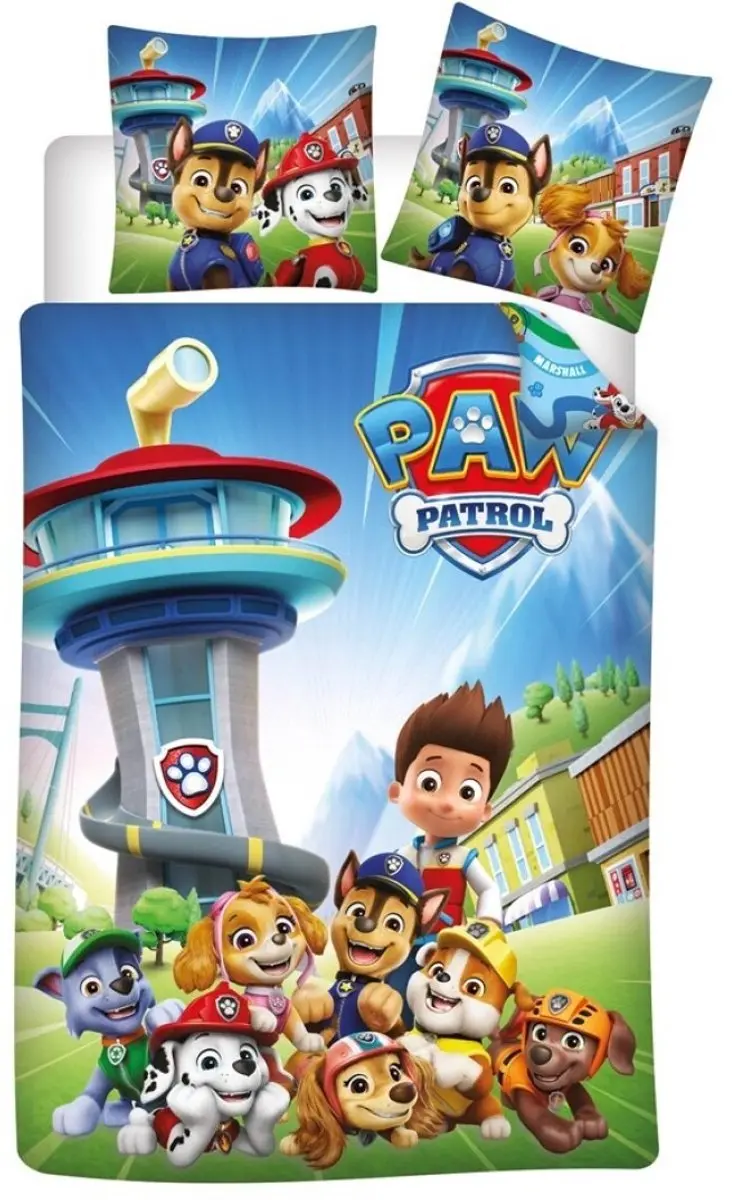 PAW Patrol Dekbedovertrek Team