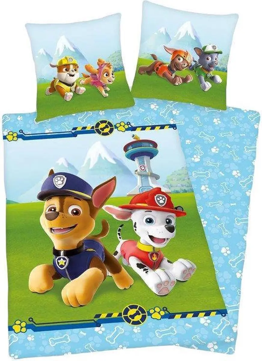 Beddengoedset Paw Patrol 160x200cm