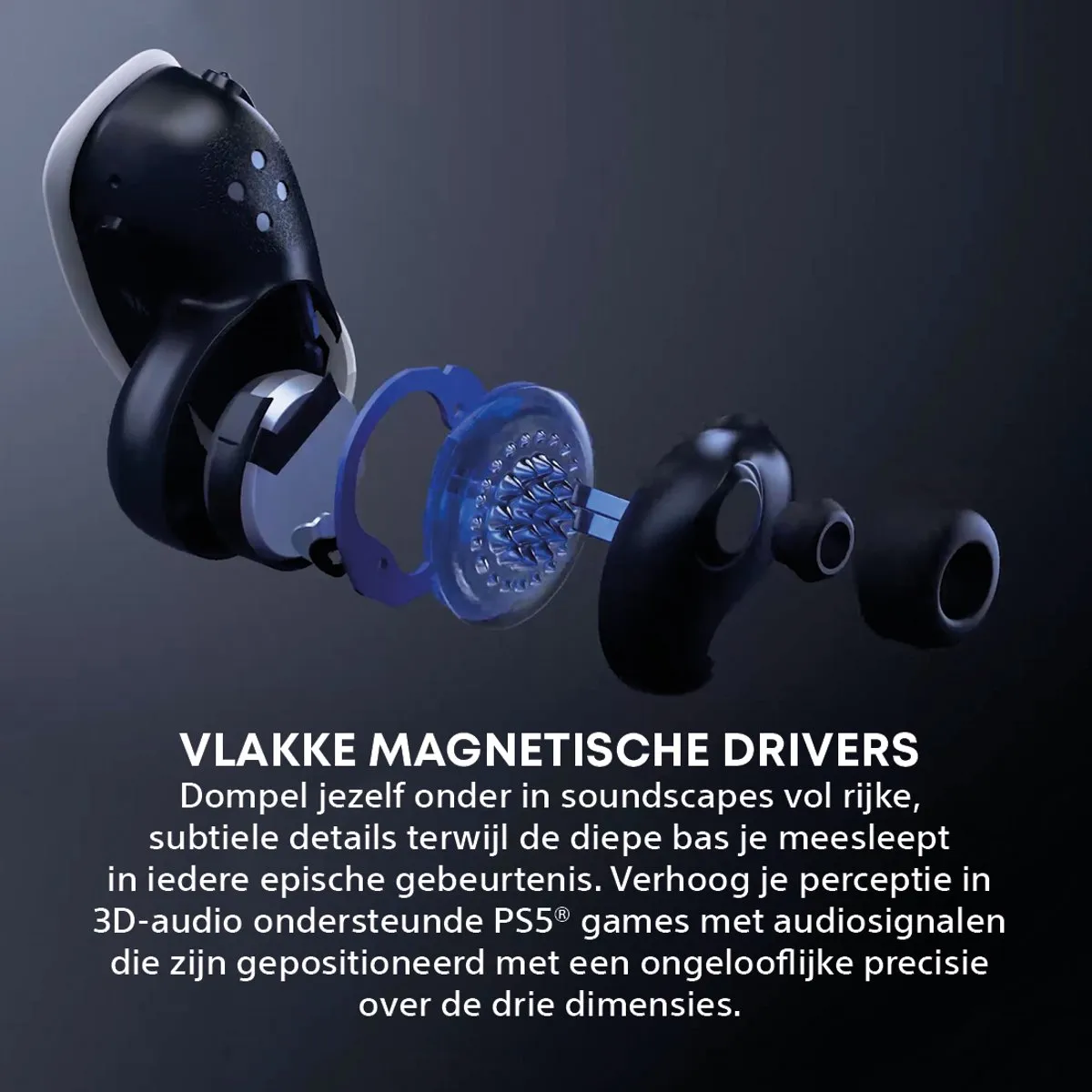 Sony PlayStation Pulse Explore - Draadloze oordopjes - Midnight Black