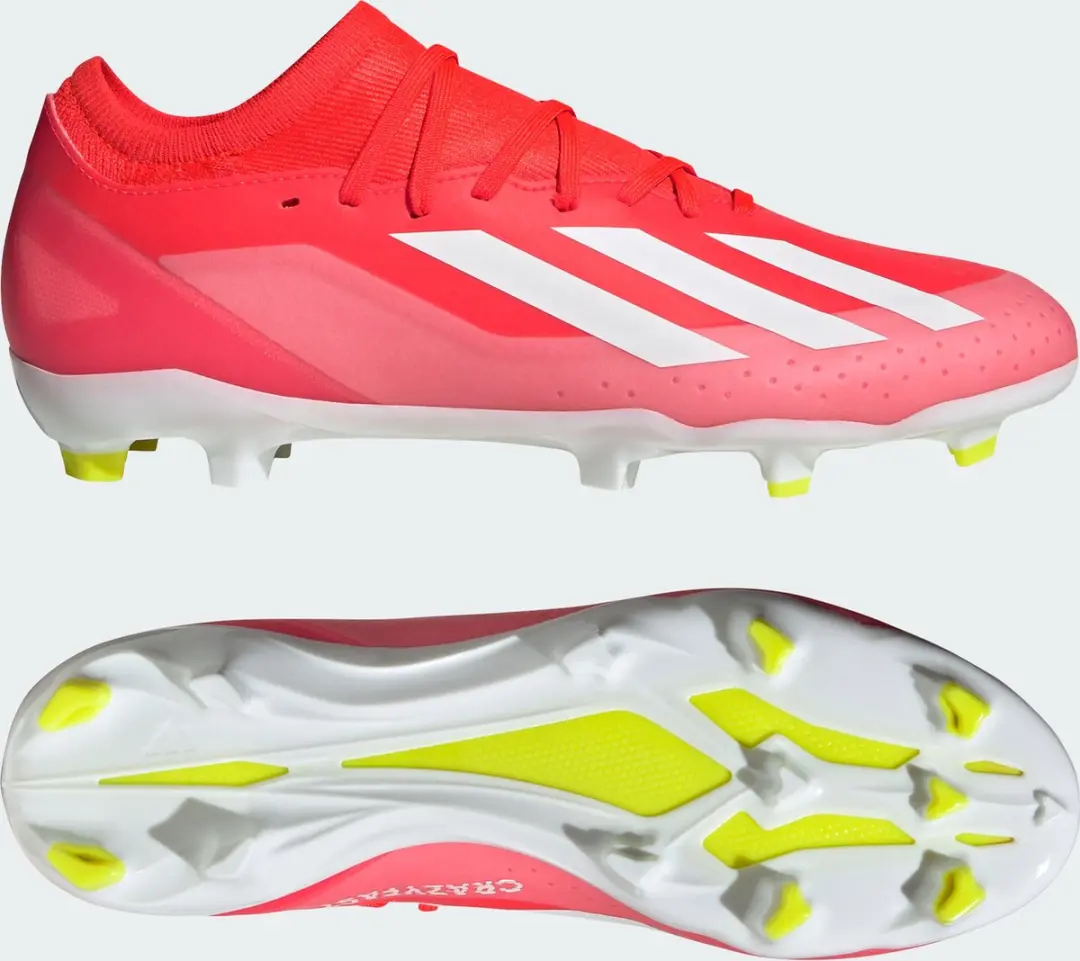 adidas Performance X Crazyfast FG Voetbalschoenen - Rood - 42 - afbeelding 2 van 6
