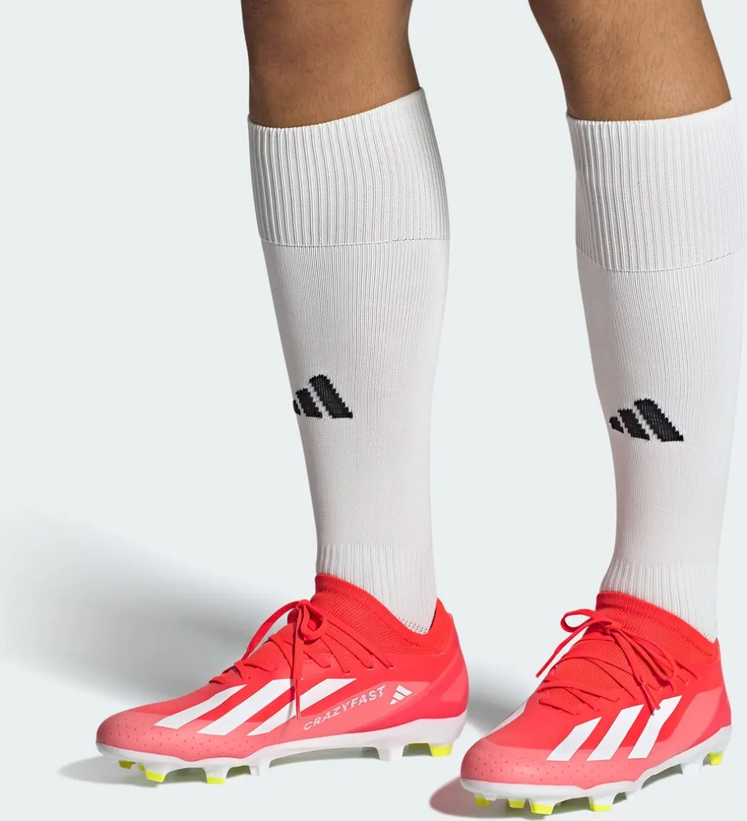 adidas Performance X Crazyfast FG Voetbalschoenen - Rood - 42 - afbeelding 3 van 6