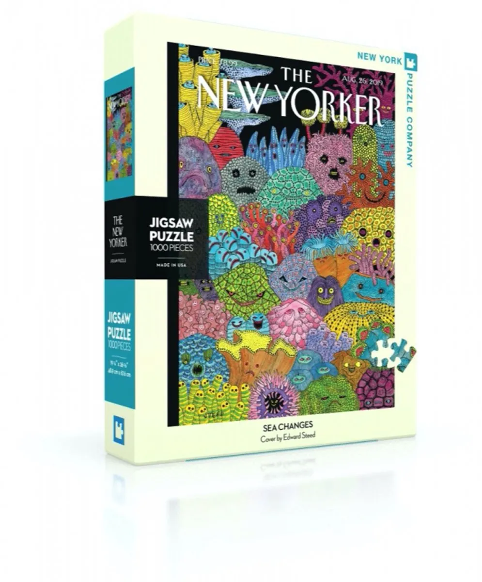 The New York Puzzle Company New Yorker Sea Changes Puzzel 1000 Stuks - Multi