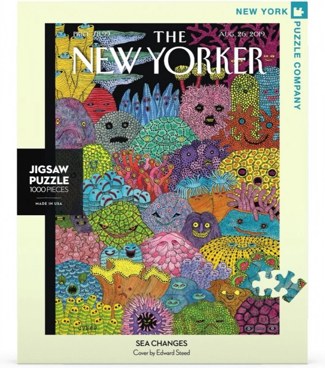 The New York Puzzle Company New Yorker Sea Changes Puzzel 1000 Stuks - Multi