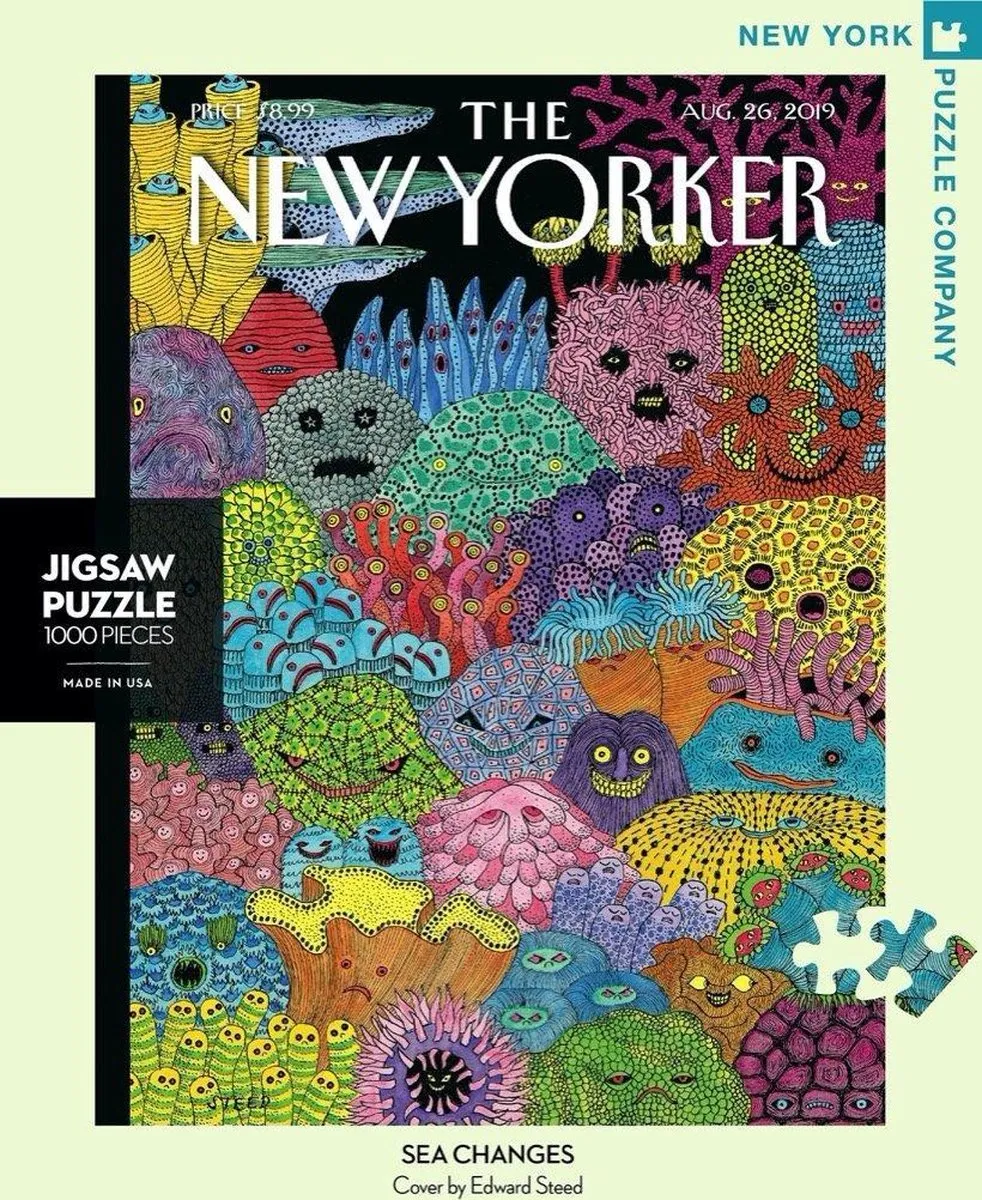 The New York Puzzle Company New Yorker Sea Changes Puzzel 1000 Stuks - Multi