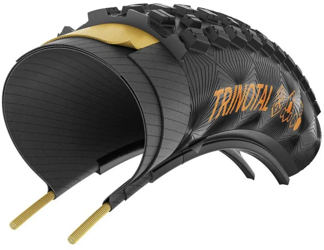 Continental Trinotal Trail Grip Kevlar-band 27.5x2.2 - Meerkleurig - afbeelding 4 van 4