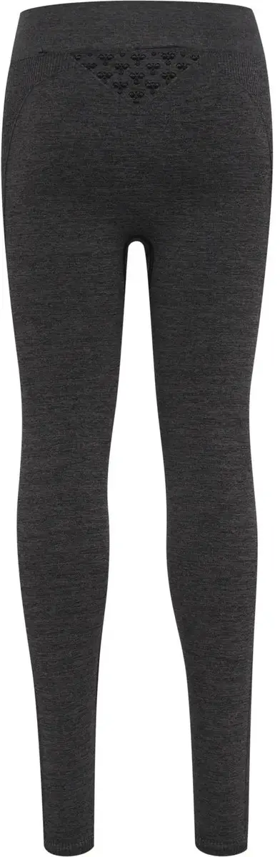 Hmlci Junior Seamless Tights 140 - Zwart Melange - afbeelding 6 van 6