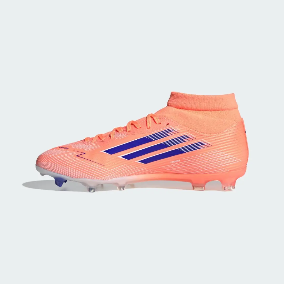 adidas F50 League Mid FG/MG Voetbalschoenen - Oranje - afbeelding 6 van 6
