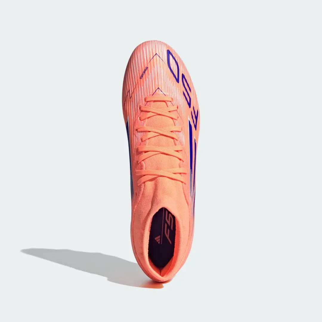 adidas F50 League Mid FG/MG Voetbalschoenen - Oranje - afbeelding 3 van 6