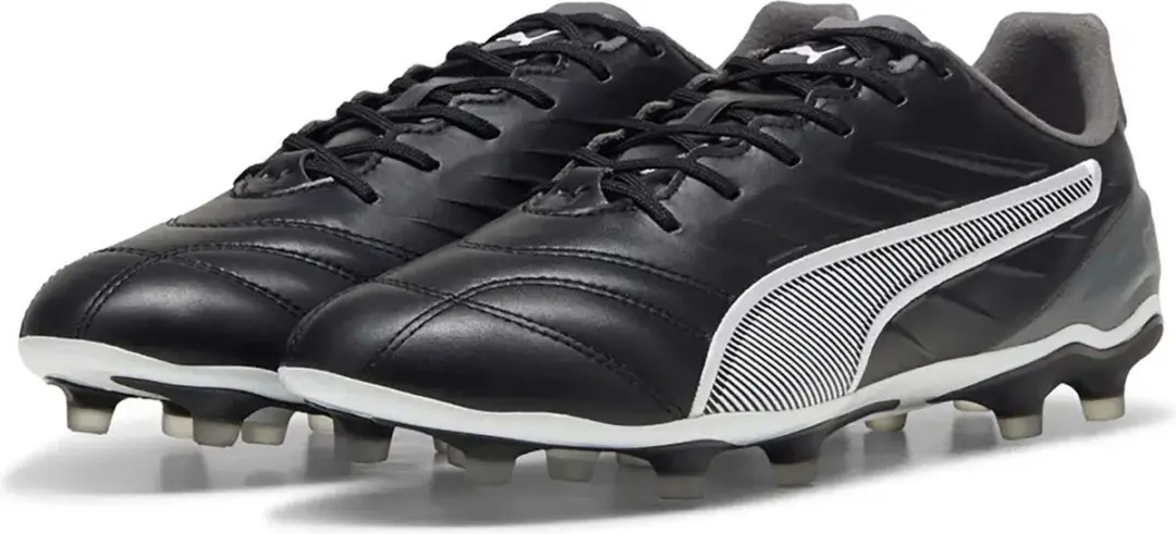 Puma King Pro FG Voetbalschoenen - 42 - Zwart