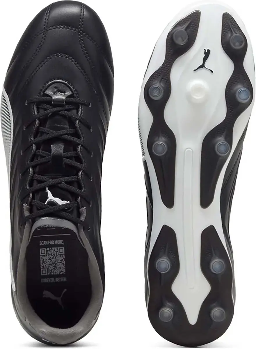 Puma King Pro FG Voetbalschoenen - 42 - Zwart