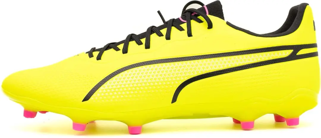 Puma King Pro FG Voetbalschoenen Geel - 45 - afbeelding 4 van 5