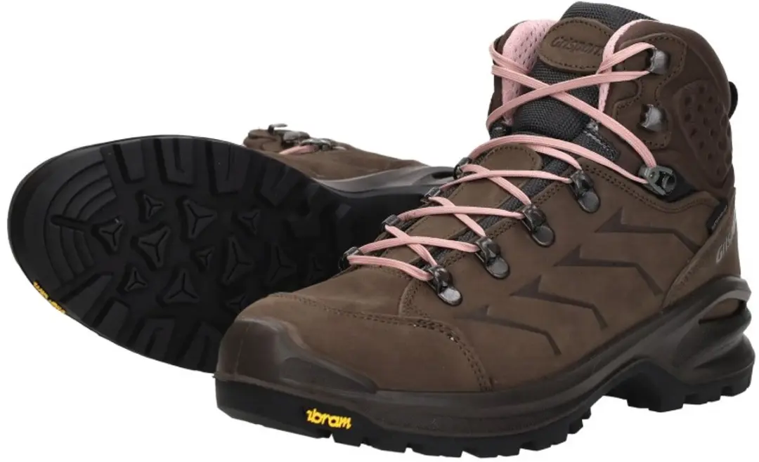 Grisport Venture Mid Wandelschoenen - Bruin/Roze - afbeelding 5 van 6