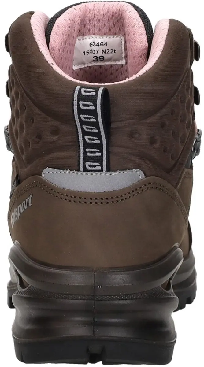 Grisport Venture Mid Wandelschoenen - Bruin/Roze - afbeelding 4 van 6