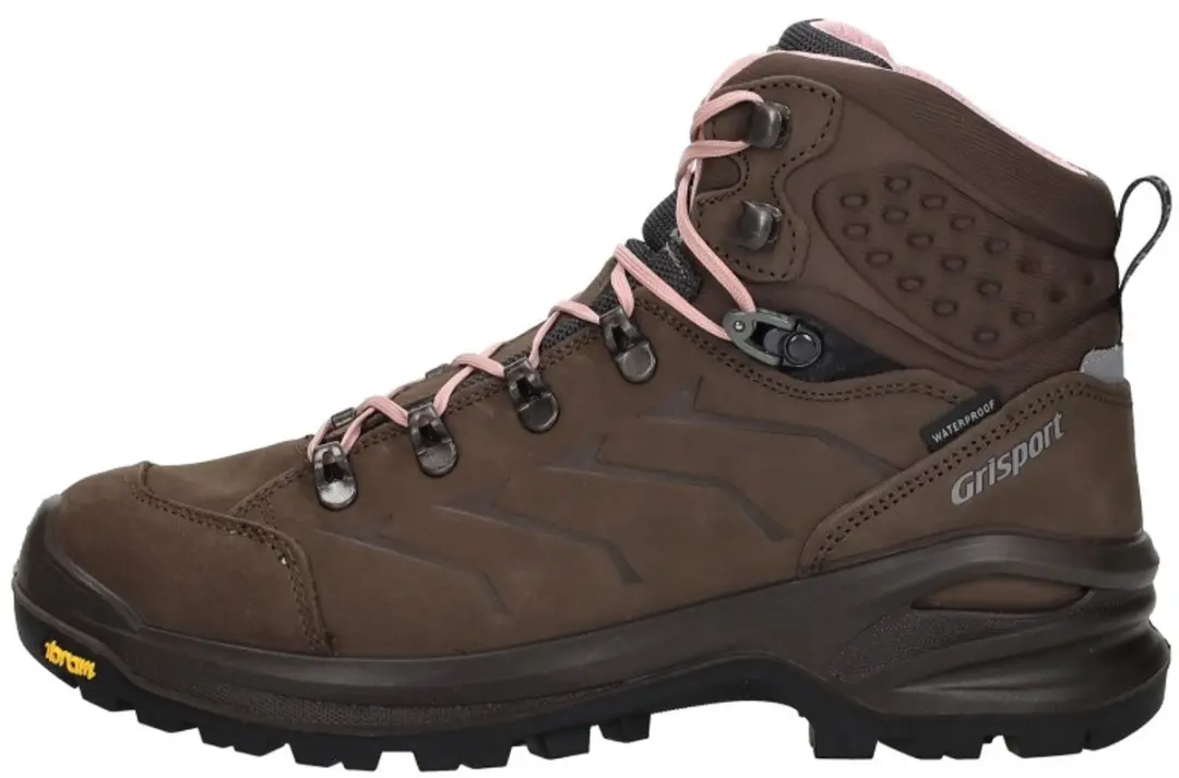 Grisport Venture Mid Wandelschoenen - Bruin/Roze - afbeelding 2 van 6