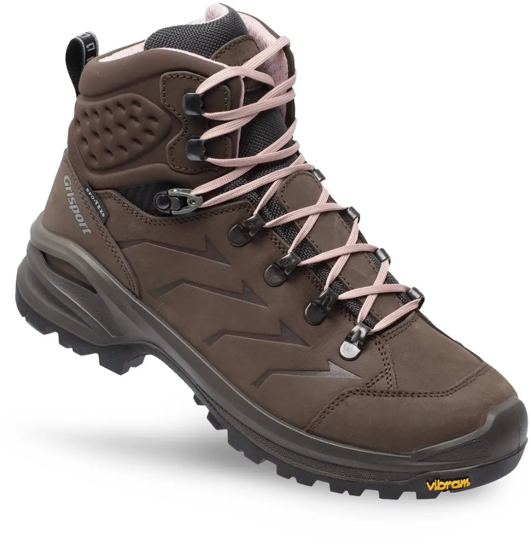 Grisport Venture Mid Wandelschoenen - Bruin/Roze