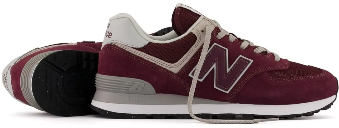 New Balance ML574 Sneakers - Burgundy - afbeelding 5 van 6