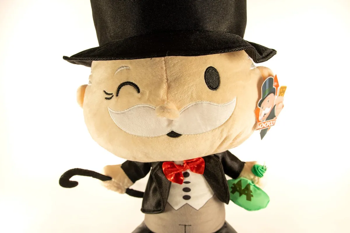 Monopoly Mr. Monopoly Knuffel - 40cm - Multicolor