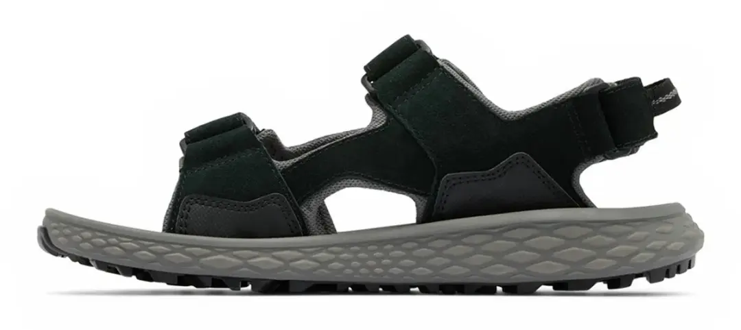 Columbia Konos Hiker 3-Strap Heren Sandalen - 44 - Black/City Grey - afbeelding 5 van 6