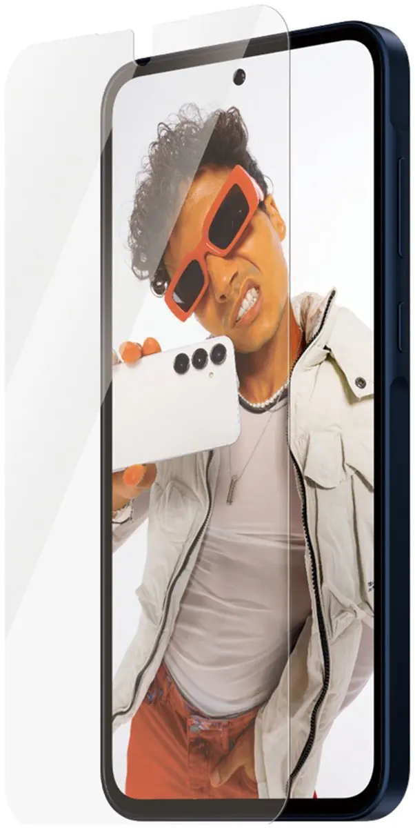 PanzerGlass SAFE Ultra-Wide-Fit Screenprotector Samsung Galaxy A36 - Glas - afbeelding 2 van 4